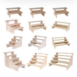 Display Shelfs Set of 4 pieces (30cm)