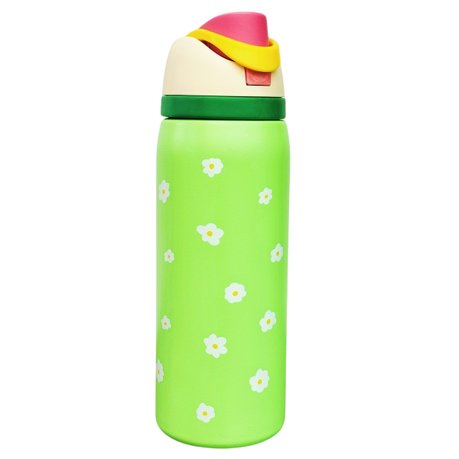 Sip Flask Large 1.2L Green Daisy