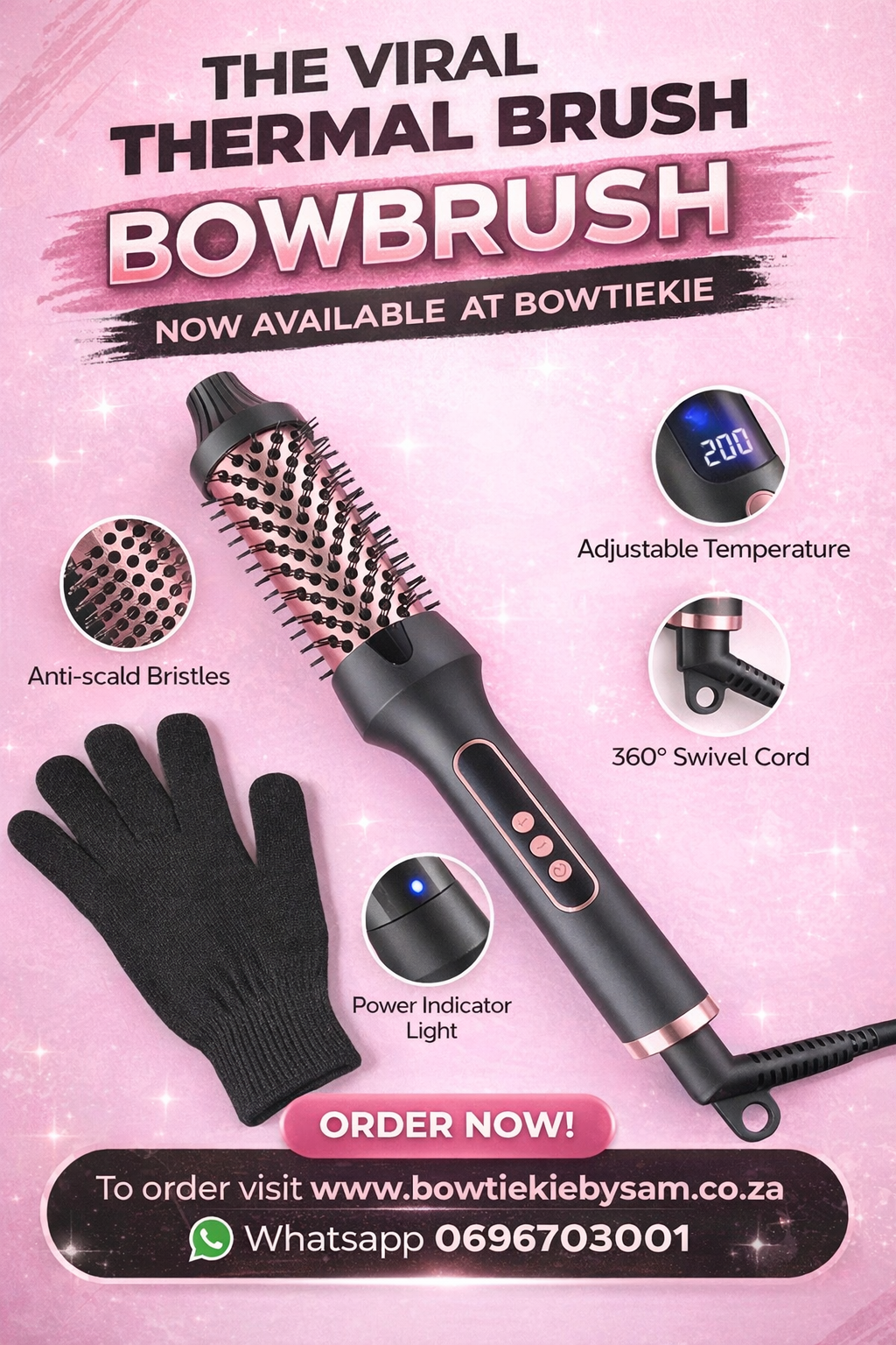 Bowbrush Viral Thermal Brush